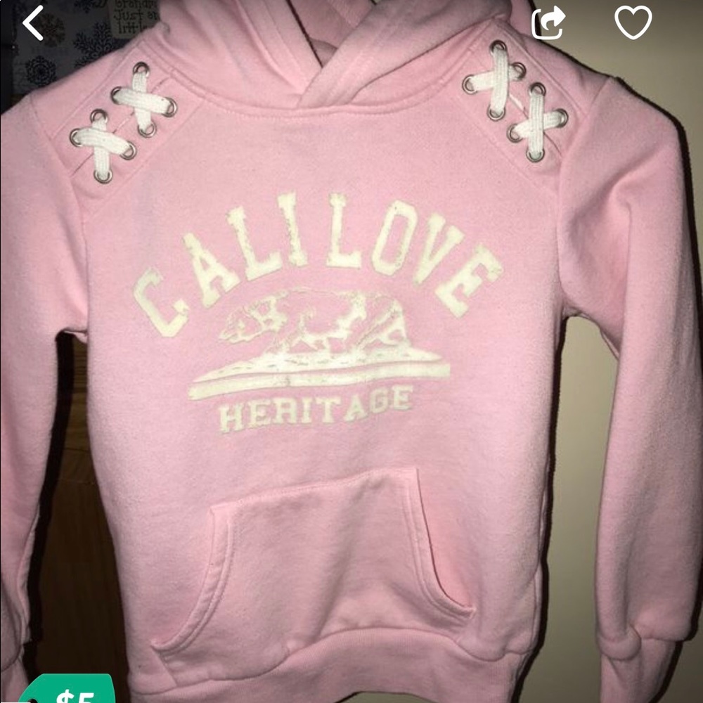 Cali love girls sweater